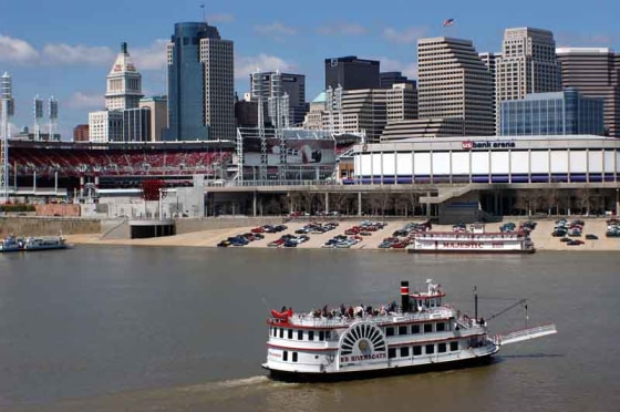 Image: Ohio River, BB Riverboats, Newport, Kentucky